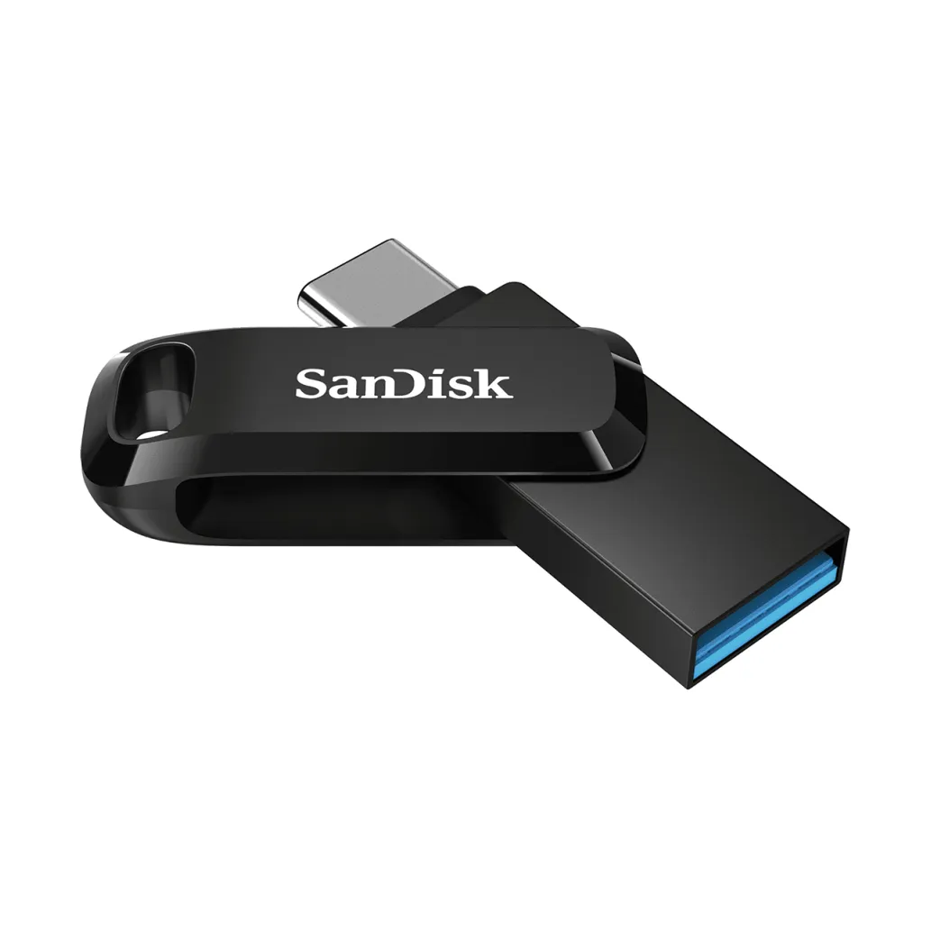 Spominski ključek 128GB USB 3.2/USB-C Sandisk Dual Drive Go 400MB/s plastičen vrtljiv črn (SDDDC3-128G-G46) Spominski ključek 128GB USB 3.2/USB-C Sandisk Dual Drive Go 400MB/s plastičen vrtljiv črn (SDDDC3-128G-G46)