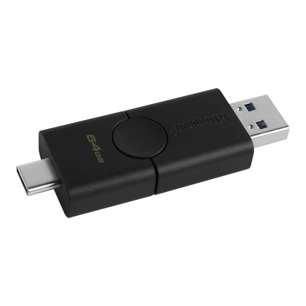USB disk 64GB USB 3.2 Kingston DataTraveker Duo - USB-A/USB-C USB disk 64GB USB 3.2 Kingston DataTraveker Duo - USB-A/USB-C