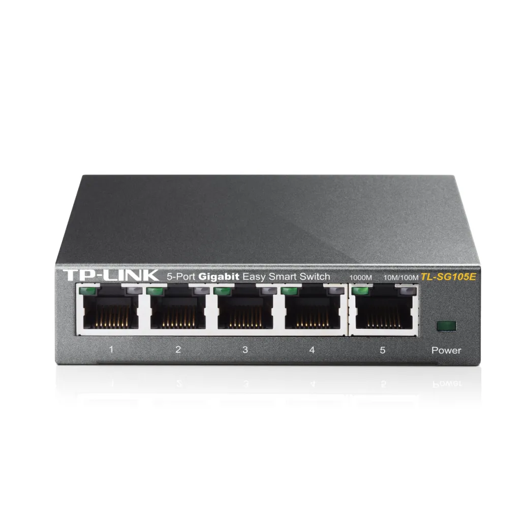 STIKALO 5-PORT TP-Link Easy Smart 100/1000 (TL-SG105E) STIKALO 5-PORT TP-Link Easy Smart 100/1000 (TL-SG105E)