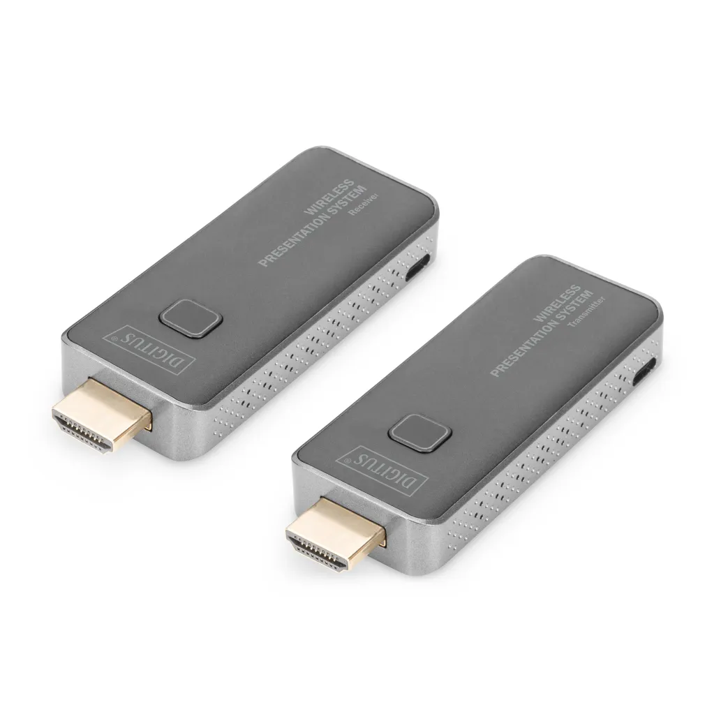 Brezžični ojačevalec signala HDMI SET Click & Present MINI Digitus (DS-55319) Brezžični ojačevalec signala HDMI SET Click & Present MINI Digitus (DS-55319)
