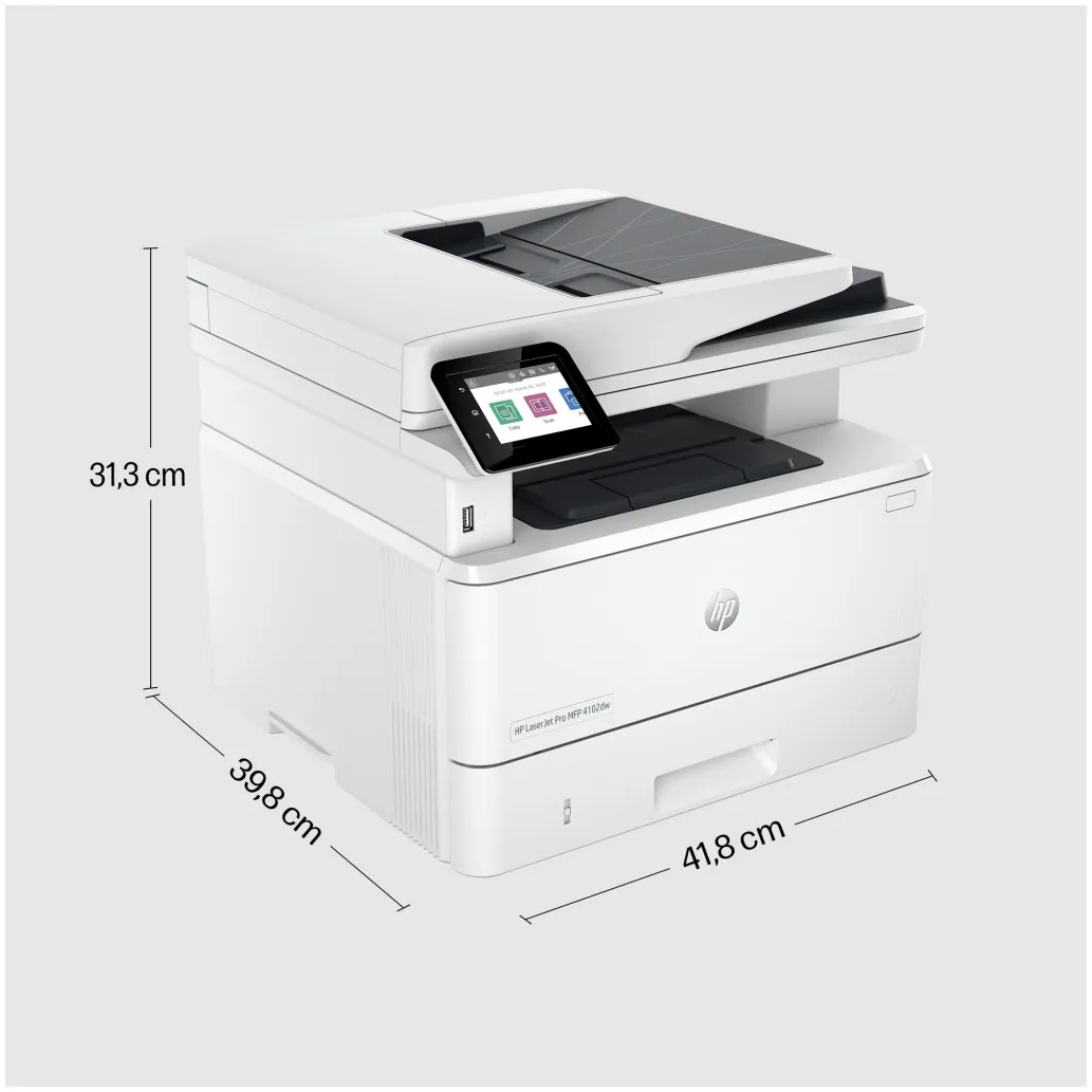 Tiskalnik multifunkcijski laserski ČB HP LaserJet Pro 4102dw A4 duplex tisk enostransko skeniranje USB LAN WiFi 40ppm Cashback 1.2.-30.4.2026 - 50€ (2Z622F#B19) Tiskalnik multifunkcijski laserski ČB HP LaserJet Pro 4102dw A4 duplex tisk enostransko skeniranje USB LAN WiFi 40ppm Cashback 1.2.-30.4.2026 - 50€ (2Z622F#B19)