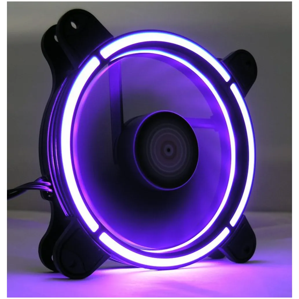 Ventilator LC Power LC-CF-RGB 120mm, črna RGB (2x ventilator, 1x RGB trak) Ventilator LC Power LC-CF-RGB 120mm, črna RGB (2x ventilator, 1x RGB trak)