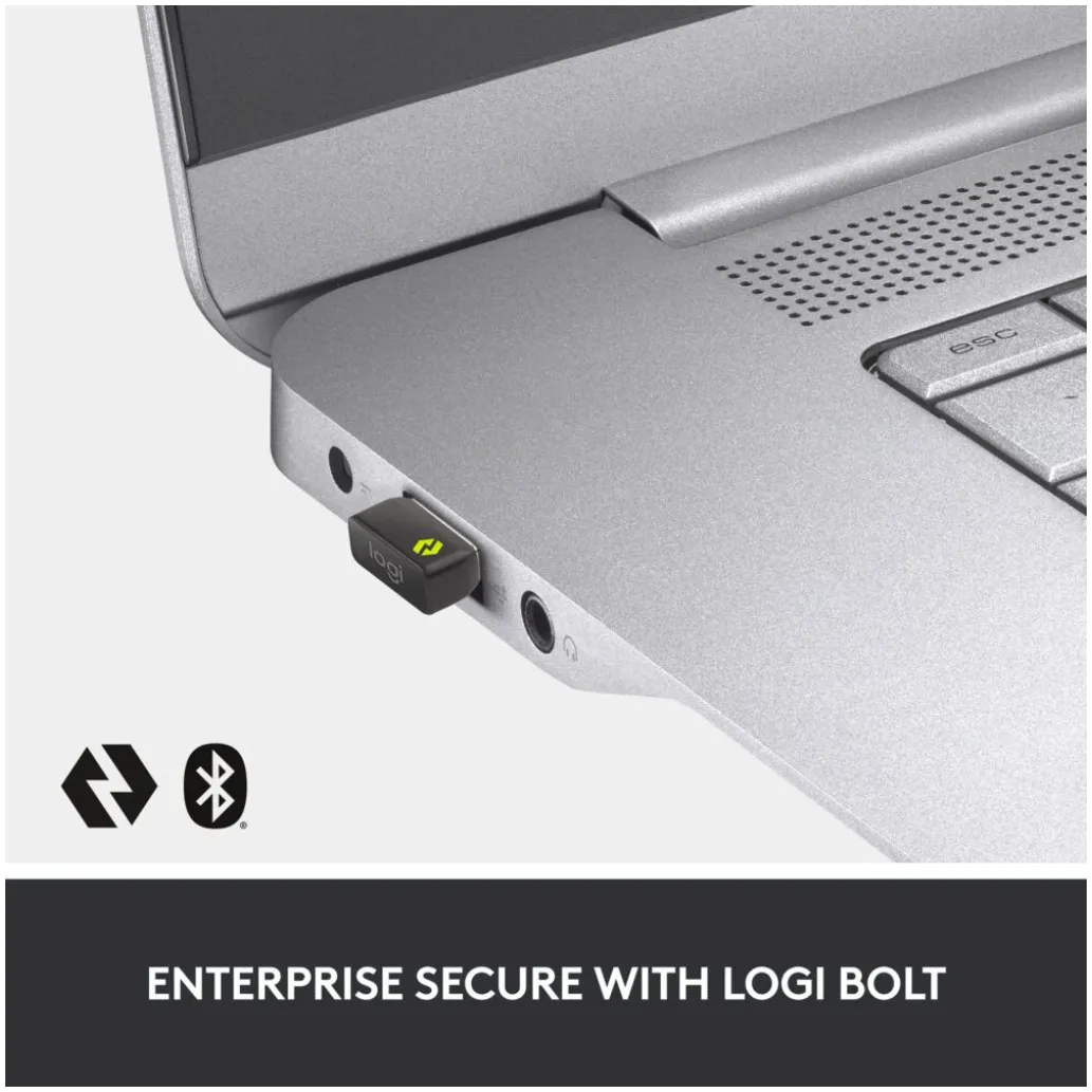 Tipkovnica in miš Logitech brezžična Bluetooth MX Keys Combo US international črna Bolt USB reciever (920-010932) Tipkovnica in miš Logitech brezžična Bluetooth MX Keys Combo US international črna Bolt USB reciever (920-010932)