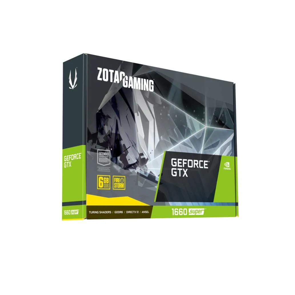 nVidia GTX1660 SUPER 6GB GDDR6 Zotac Twin Fan 1xHDMI 3xDisplayPort (ZT-T16620F-10L) nVidia GTX1660 SUPER 6GB GDDR6 Zotac Twin Fan 1xHDMI 3xDisplayPort (ZT-T16620F-10L)