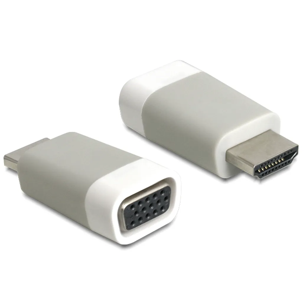 Adapter HDMI (m) => VGA (ž) Delock (65472) Adapter HDMI (m) => VGA (ž) Delock (65472)