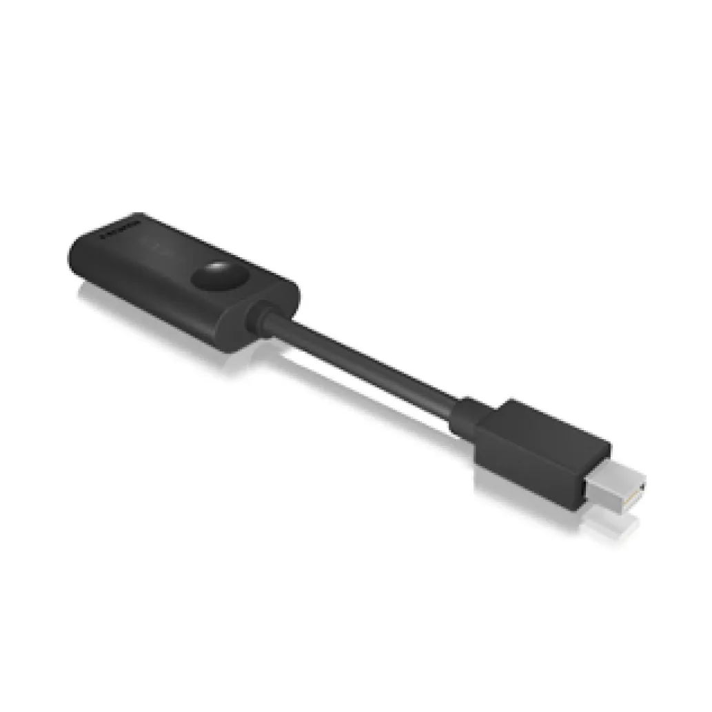 Adapter DisplayPort mini (m) => HDMI (ž) Icybox 10cm Adapter DisplayPort mini (m) => HDMI (ž) Icybox 10cm