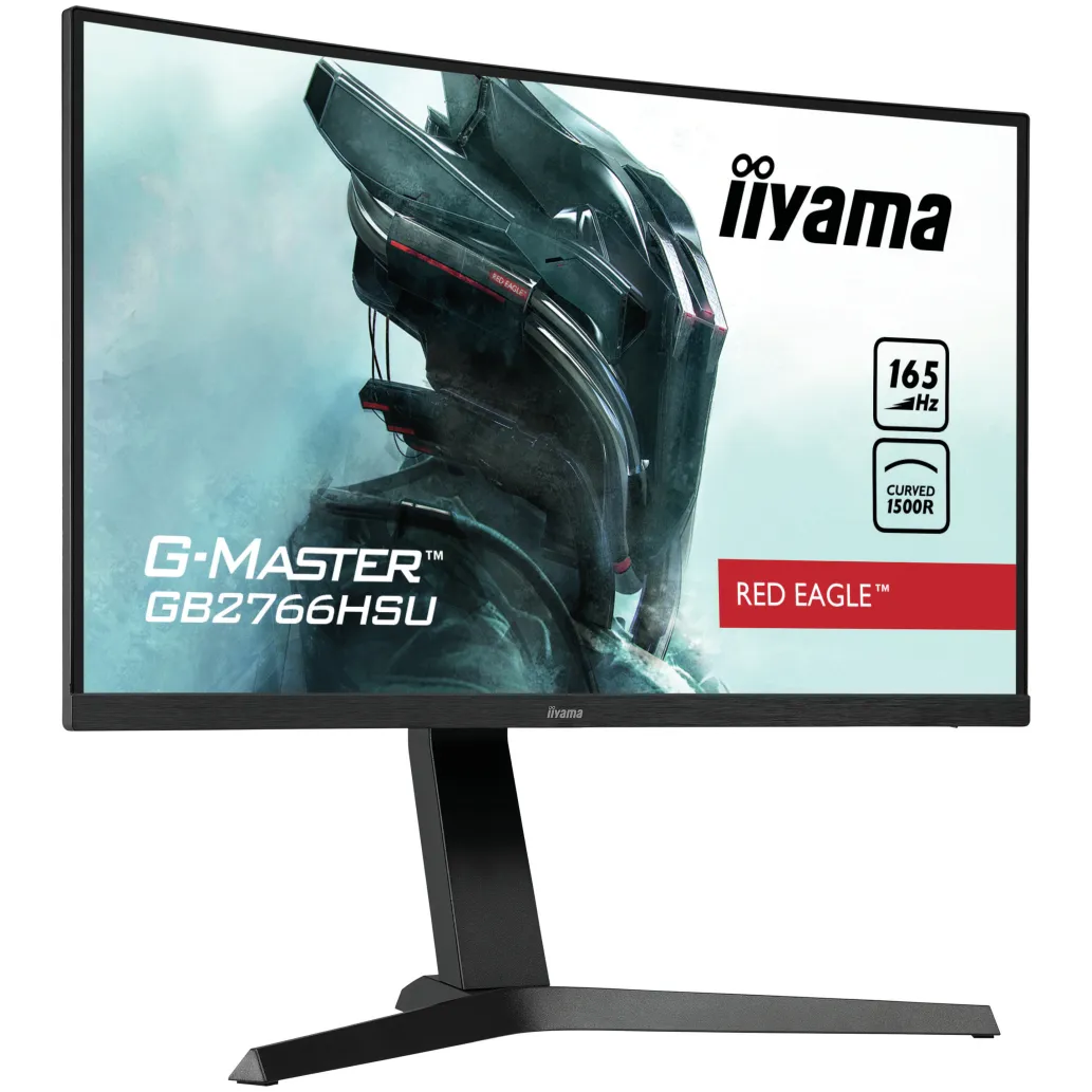 Monitor Iiyama 68,6 cm (27,0") GB2766HSU-B1D 1920x1080 Curved Gaming 165Hz VA 1ms 2xHDMI DisplayPort 2xUSB2.0 Zvočniki FreeSync Premium Monitor Iiyama 68,6 cm (27,0") GB2766HSU-B1D 1920x1080 Curved Gaming 165Hz VA 1ms 2xHDMI DisplayPort 2xUSB2.0 Zvočniki FreeSync Premium