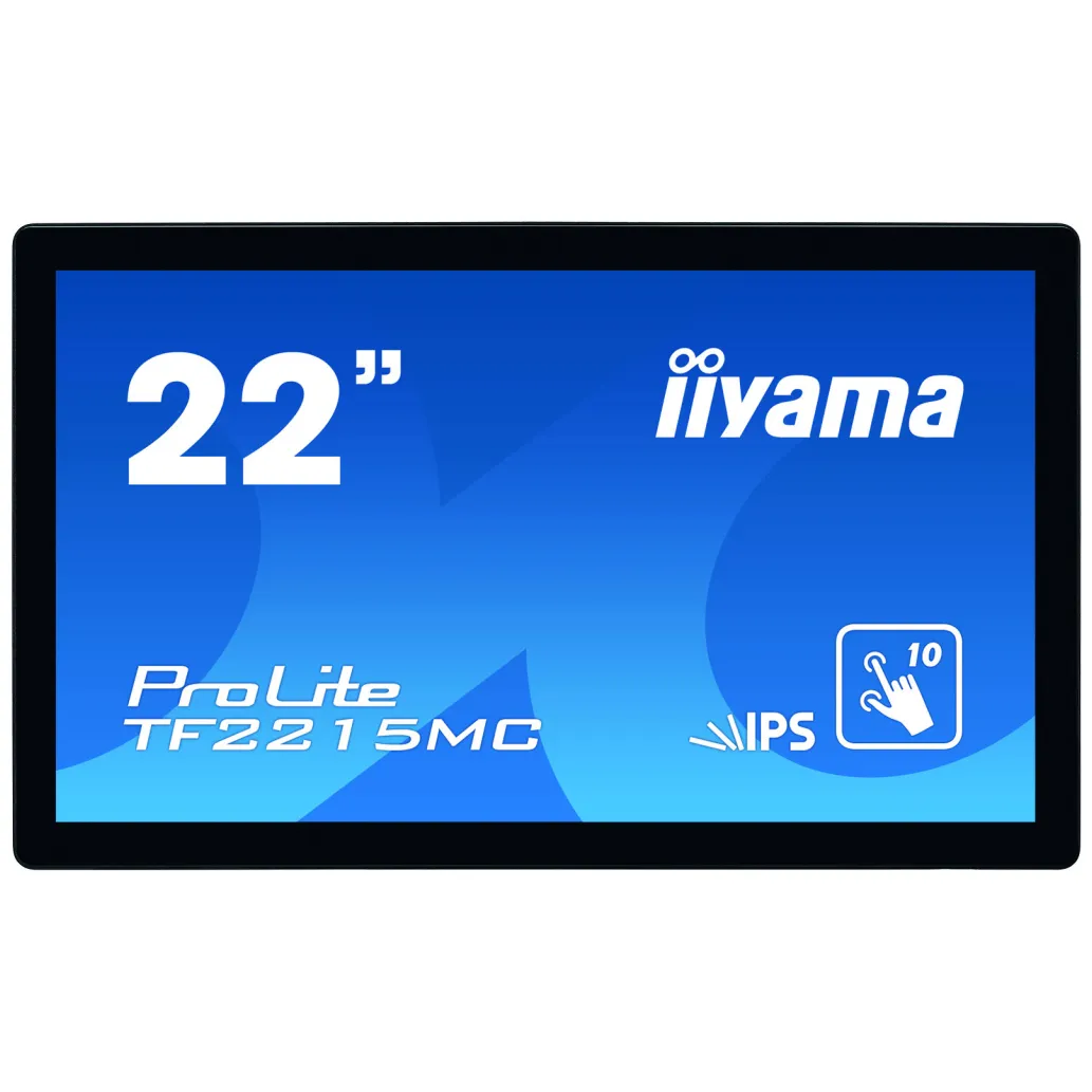 Monitor Touch 54,6 cm (21,5") Iiyama OpenFrame TF2215MC-B2 IPS 14ms VGA HDMI DisplayPort USB Monitor Touch 54,6 cm (21,5") Iiyama OpenFrame TF2215MC-B2 IPS 14ms VGA HDMI DisplayPort USB