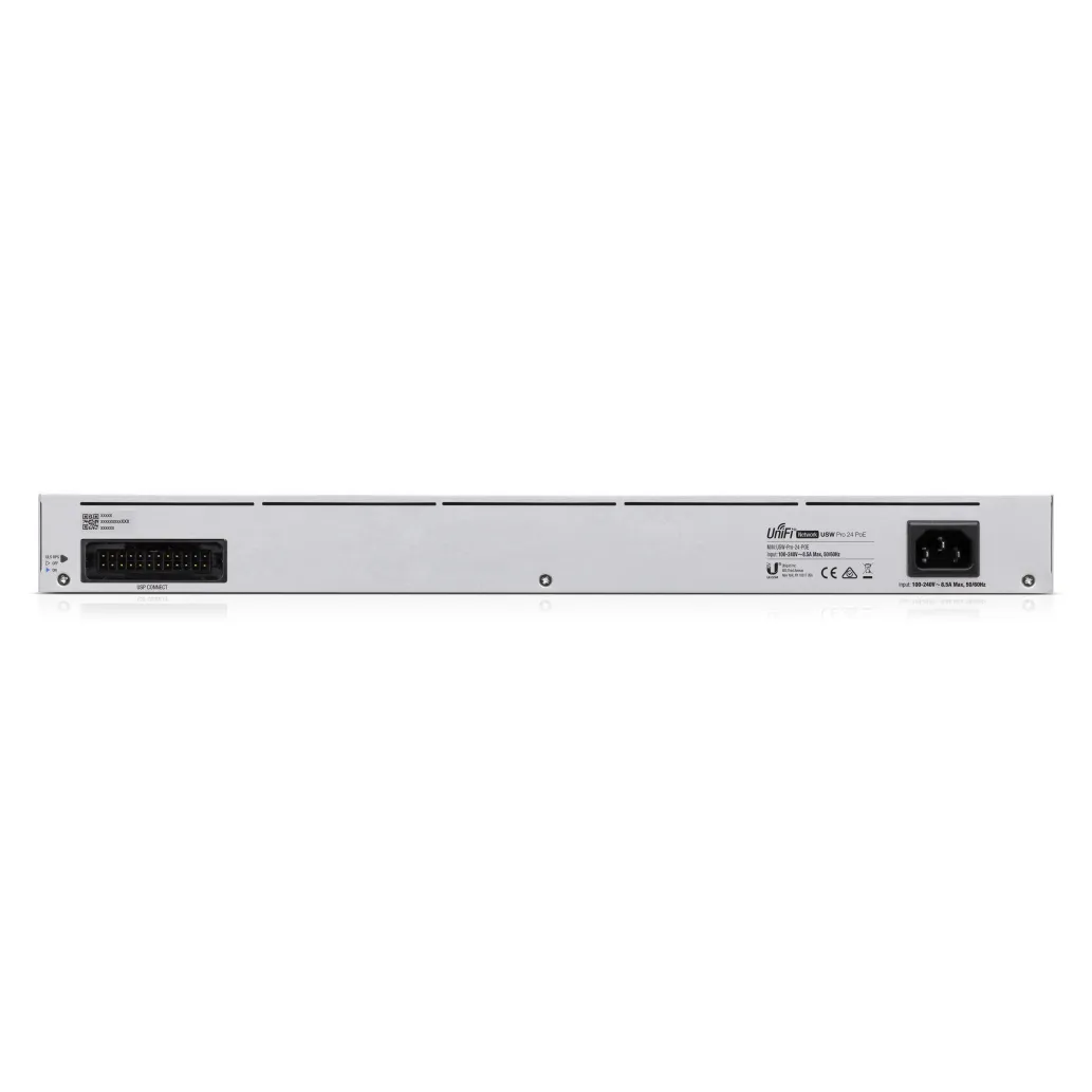 STIKALO 24-PORT UBIQUITI UniFi 100/1000 1000 PoE+ Managed Rackmount (USW-Pro-24-POE) STIKALO 24-PORT UBIQUITI UniFi 100/1000 1000 PoE+ Managed Rackmount (USW-Pro-24-POE)
