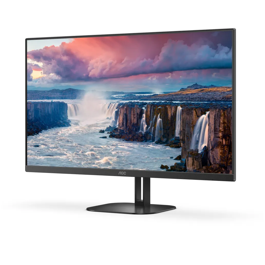 Monitor AOC 68,6 cm (27,0") 27V5CE 1920x1080 75Hz IPS 1ms HDMI DP Via USB-C USB-C 65W 4xUSB3,2 Zvočniki 3H sRGB123% FreeSync Monitor AOC 68,6 cm (27,0") 27V5CE 1920x1080 75Hz IPS 1ms HDMI DP Via USB-C USB-C 65W 4xUSB3,2 Zvočniki 3H sRGB123% FreeSync