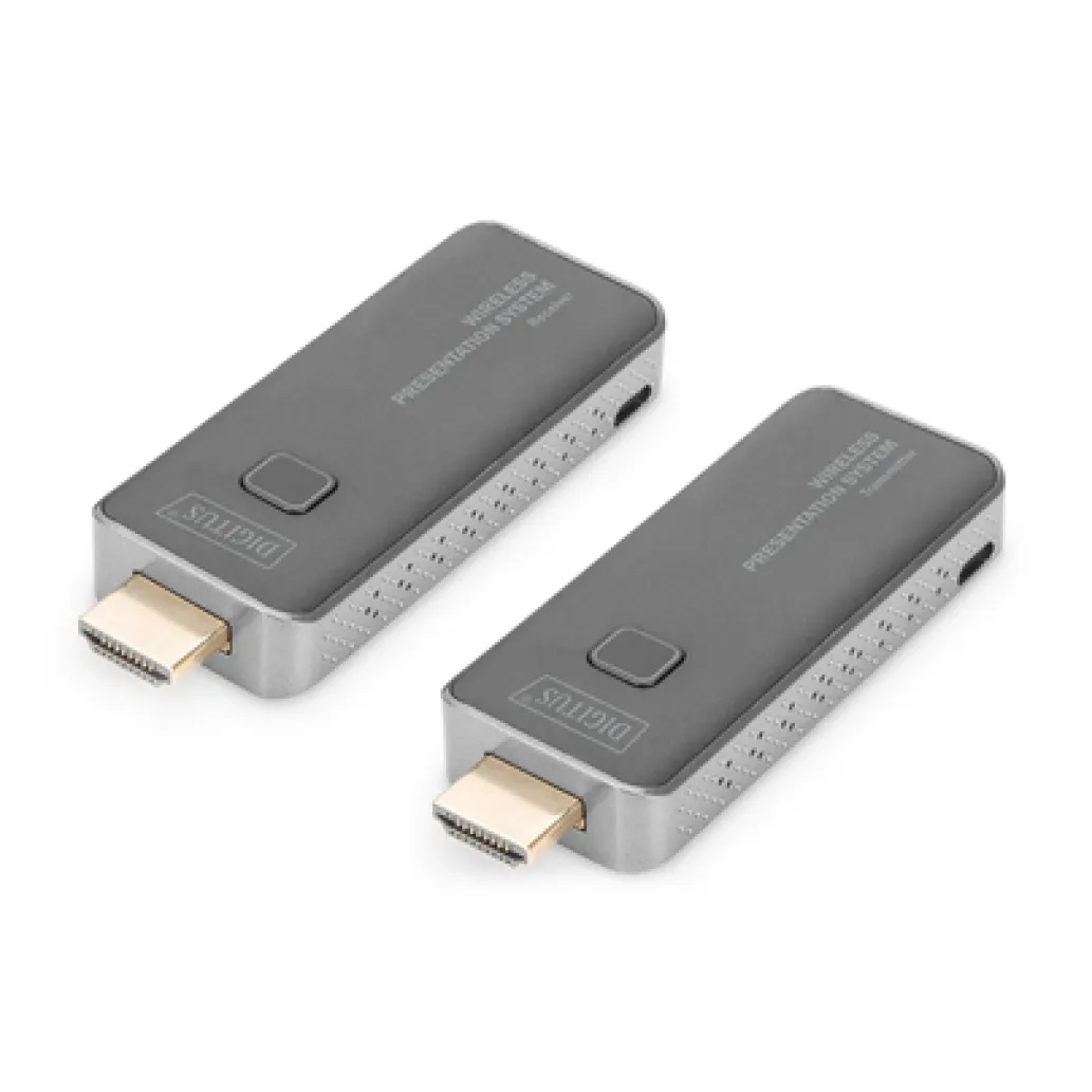 Brezžični ojačevalec signala HDMI SET Click & Present MINI Digitus (DS-55319) Brezžični ojačevalec signala HDMI SET Click & Present MINI Digitus (DS-55319)