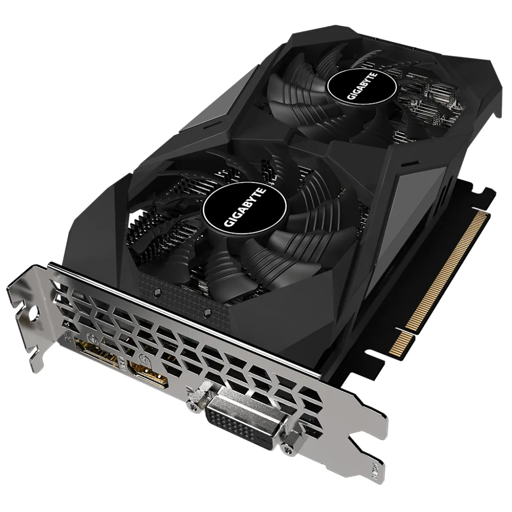 nVidia GTX1650 4GB GDDR6 GigaByte Windforce OC 4G DVI HDMI DisplayPort (GV-N1656WF2OC-4GD) nVidia GTX1650 4GB GDDR6 GigaByte Windforce OC 4G DVI HDMI DisplayPort (GV-N1656WF2OC-4GD)