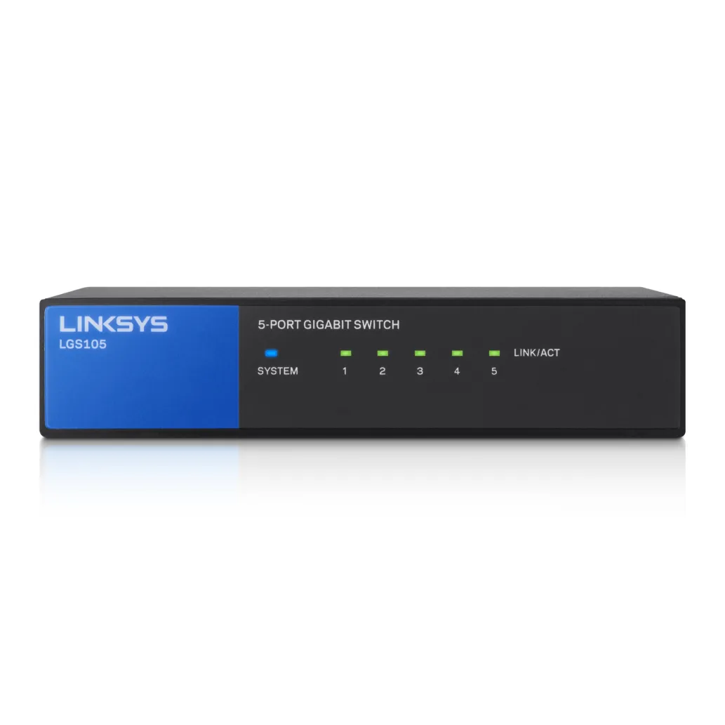 STIKALO 5-PORT Linksys 100/1000 (LGS105-EU) STIKALO 5-PORT Linksys 100/1000 (LGS105-EU)