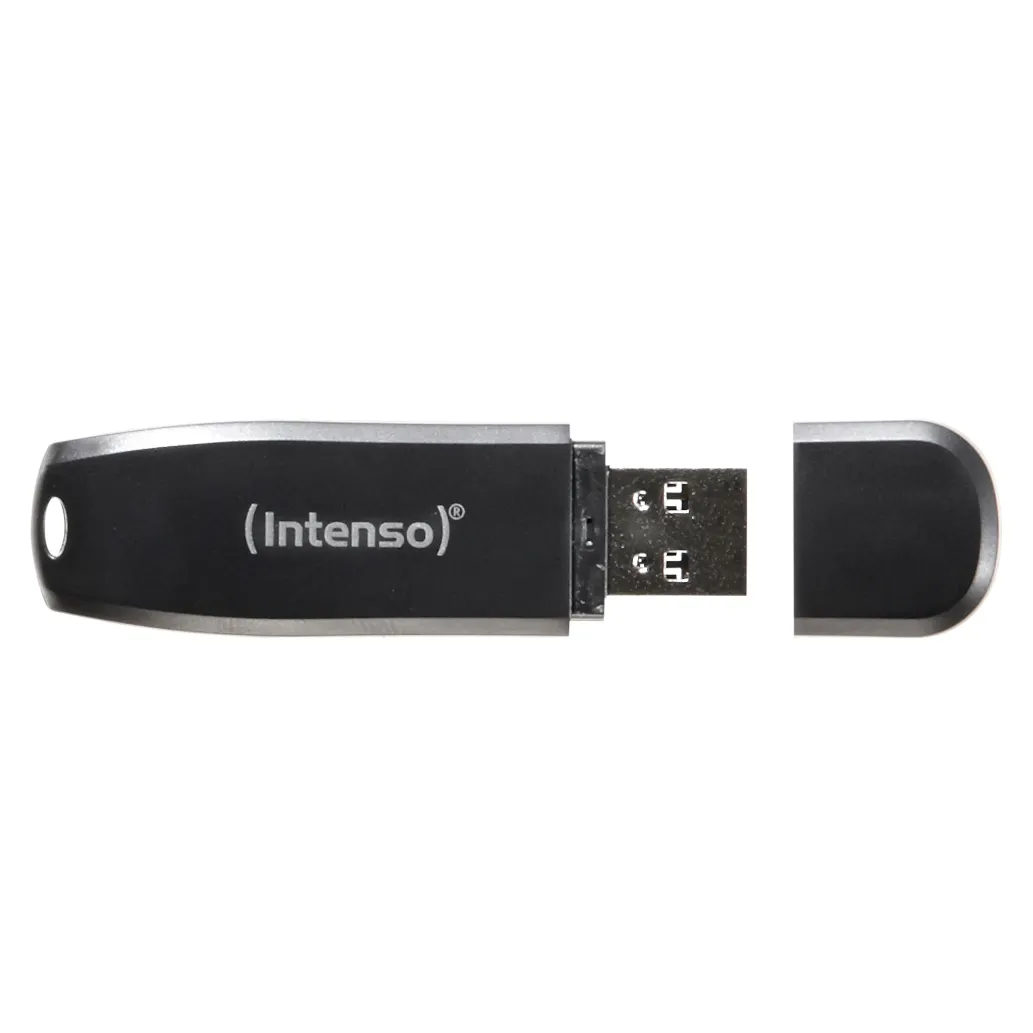 Spominski ključek 16GB USB 3.0 Intenso Speed Line 70MB/s - plastičen/s pokrovčkom/črn (3533470) Spominski ključek 16GB USB 3.0 Intenso Speed Line 70MB/s - plastičen/s pokrovčkom/črn (3533470)