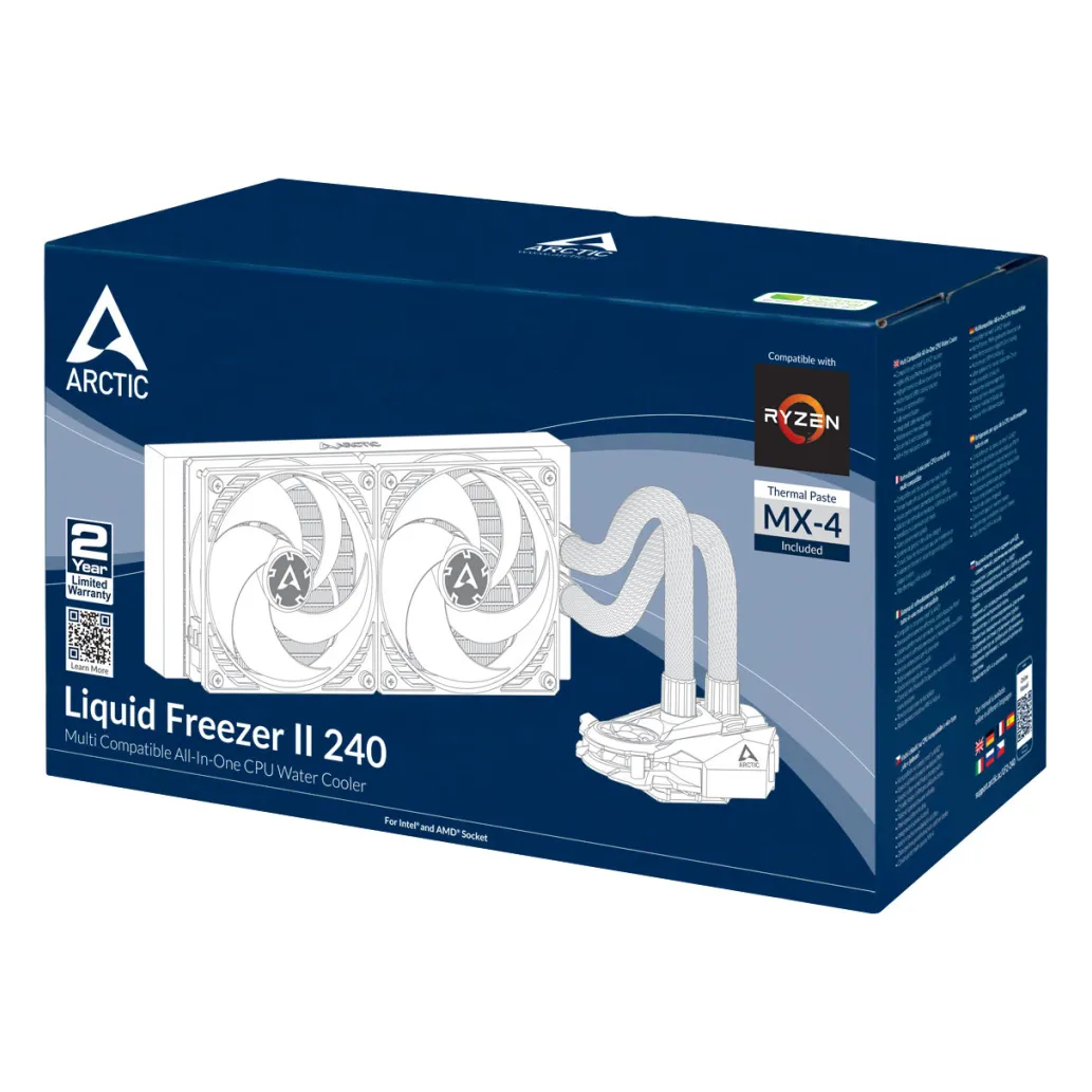 Hladilnik Intel/AMD tekočinsko hlajenje Arctic Liquid Freezer II 240 (ACFRE00046A) Hladilnik Intel/AMD tekočinsko hlajenje Arctic Liquid Freezer II 240 (ACFRE00046A)