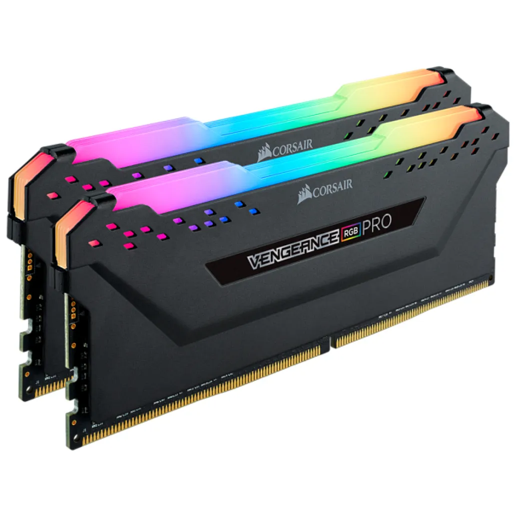 DDR4 16GB 3000MHz CL15 KIT (2x 8GB) Corsair RGB Vengeance PRO K2 XMP2.0 1,35V Gaming črna (CMW16GX4M2C3000C15) DDR4 16GB 3000MHz CL15 KIT (2x 8GB) Corsair RGB Vengeance PRO K2 XMP2.0 1,35V Gaming črna (CMW16GX4M2C3000C15)