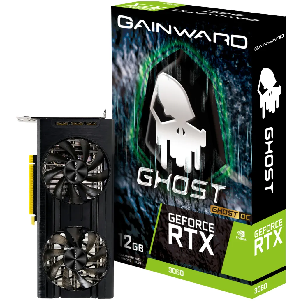 nVidia RTX3060 12GB GDDR6 Gainward GHOST OC HDMI 3xDisplayPort nVidia RTX3060 12GB GDDR6 Gainward GHOST OC HDMI 3xDisplayPort