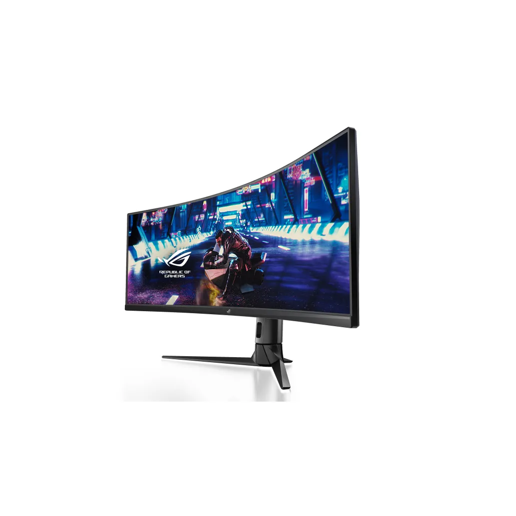 Monitor Asus 124,5 cm (49,0") XG49VQ 3840x1080 Curved Gaming 144Hz VA 4ms 2xHDMI DisplayPort 2xUSB3.2 HAS Zvočniki 2x5W sRGB125% FreeSync Premium PRO BT HDR400 Strix Monitor Asus 124,5 cm (49,0") XG49VQ 3840x1080 Curved Gaming 144Hz VA 4ms 2xHDMI DisplayPort 2xUSB3.2 HAS Zvočniki 2x5W sRGB125% FreeSync Premium PRO BT HDR400 Strix