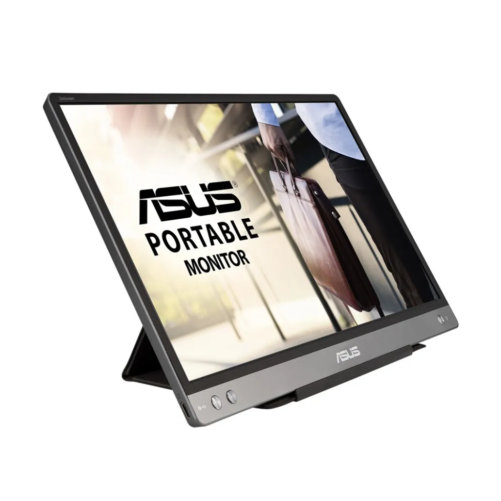 Prenosni monitor Asus 35,6 cm (14,0") MB14AC 1920x1080 IPS 5ms USB-C z naslonjalom Prenosni monitor Asus 35,6 cm (14,0") MB14AC 1920x1080 IPS 5ms USB-C z naslonjalom