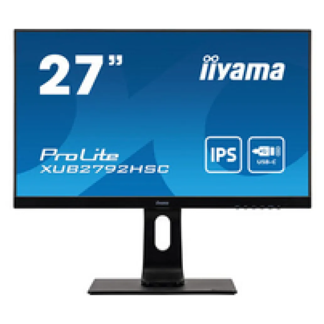 Monitor Iiyama 68,6 cm (27,0") XUB2792HSC-B1 1920x1080 75Hz IPS 4ms HDMI DisplayPort USB-C 65W 2xUSB3.0 Zvočniki sRGB99% Monitor Iiyama 68,6 cm (27,0") XUB2792HSC-B1 1920x1080 75Hz IPS 4ms HDMI DisplayPort USB-C 65W 2xUSB3.0 Zvočniki sRGB99%