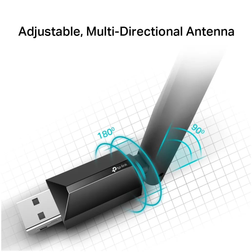 Brezžični mrežni adapter USB 2.0 TP-Link WiFi5 802.11ac AC600 600Mbit/s Dualband 1x antena (ARCHER T2U PLUS) Brezžični mrežni adapter USB 2.0 TP-Link WiFi5 802.11ac AC600 600Mbit/s Dualband 1x antena (ARCHER T2U PLUS)