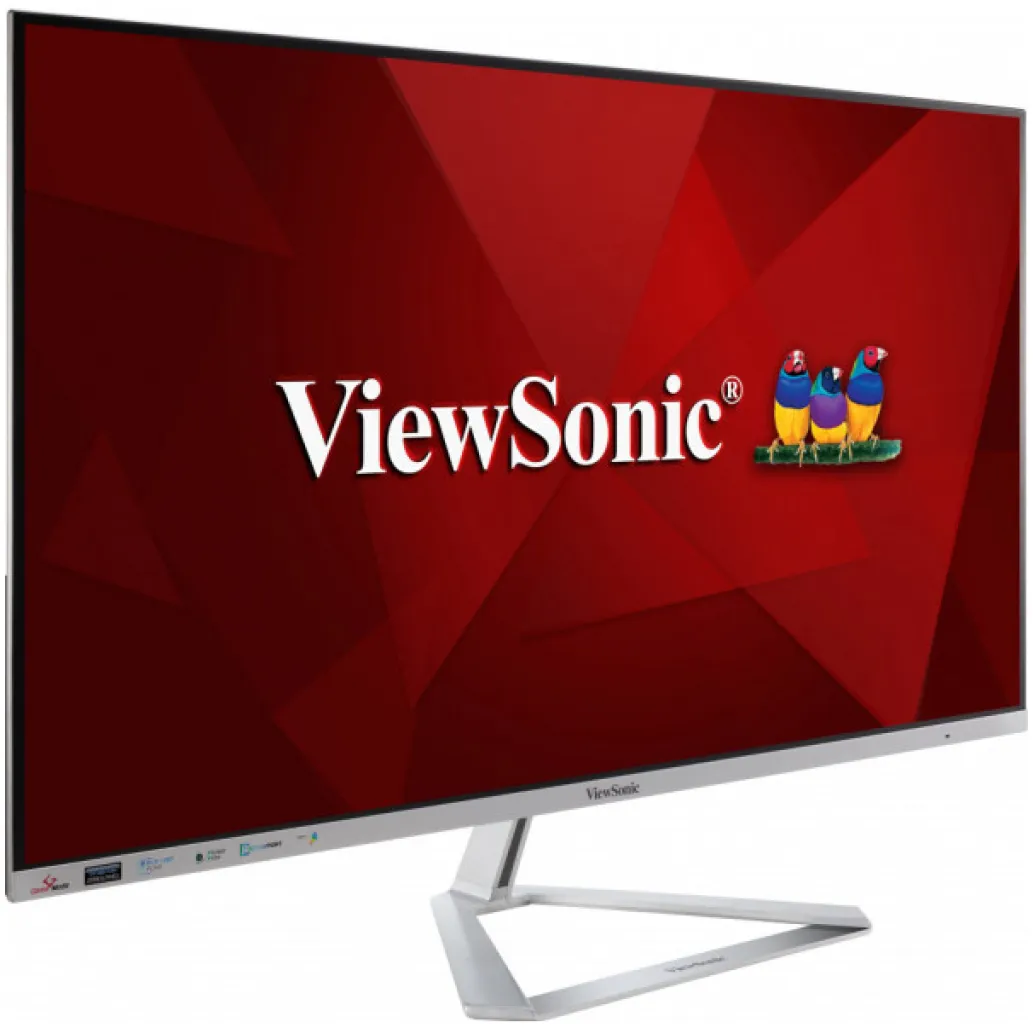 Monitor Viewsonic 81,3 cm (32,0") VX3276-2K 2560x1440 75Hz IPS 3ms HDMI DisplayPort Mini-DP Zvočniki 3H NTSC75% HDR10 Monitor Viewsonic 81,3 cm (32,0") VX3276-2K 2560x1440 75Hz IPS 3ms HDMI DisplayPort Mini-DP Zvočniki 3H NTSC75% HDR10