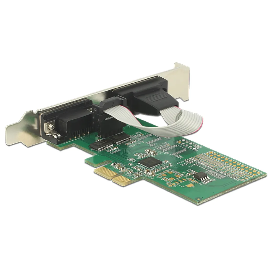 Kontroler PCI-Express => 2x serijski COM port RS232 9pin Delock Kontroler PCI-Express => 2x serijski COM port RS232 9pin Delock
