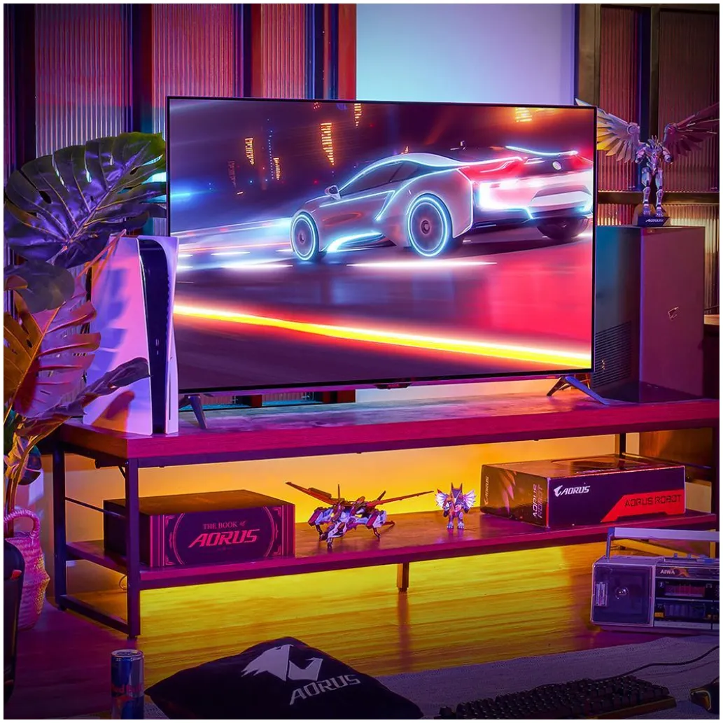 Monitor GigaByte 120,6 cm (47,5") FO48U 3840x2160 Gaming 120Hz OLED 1ms 2xHDMI DisplayPort USB-C 2xUSB3.0 Zvočniki sRGB130% FreeSync Premium HDR10 Monitor GigaByte 120,6 cm (47,5") FO48U 3840x2160 Gaming 120Hz OLED 1ms 2xHDMI DisplayPort USB-C 2xUSB3.0 Zvočniki sRGB130% FreeSync Premium HDR10
