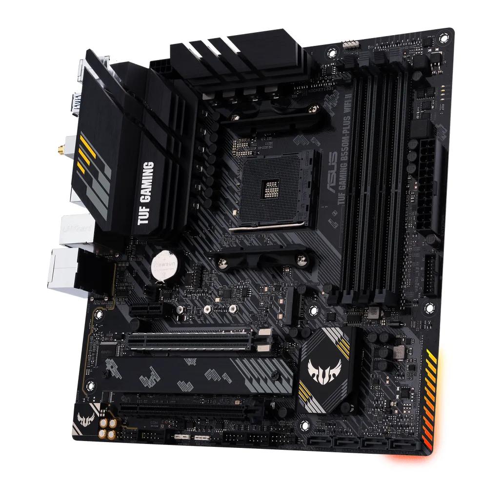Osnovna plošča AM4 Asus TUF GAMING B550M-PLUS WIFI II microATX 1xHDMI 2.1 1xDisplayPort 1.4 Osnovna plošča AM4 Asus TUF GAMING B550M-PLUS WIFI II microATX 1xHDMI 2.1 1xDisplayPort 1.4