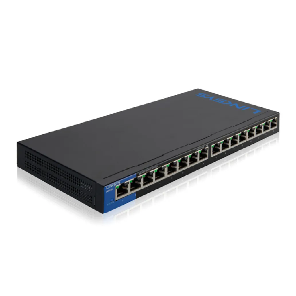 STIKALO 16-PORT Linksys 100/1000 (LGS116-EU) STIKALO 16-PORT Linksys 100/1000 (LGS116-EU)