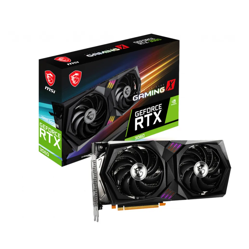 Grafična kartica nVidia RTX3060 MSI GAMING X - 12GB GDDR6 | 1xHDMI 2.1a 3xDisplayport 1.4a (V397-019R) Grafična kartica nVidia RTX3060 MSI GAMING X - 12GB GDDR6 | 1xHDMI 2.1a 3xDisplayport 1.4a (V397-019R)