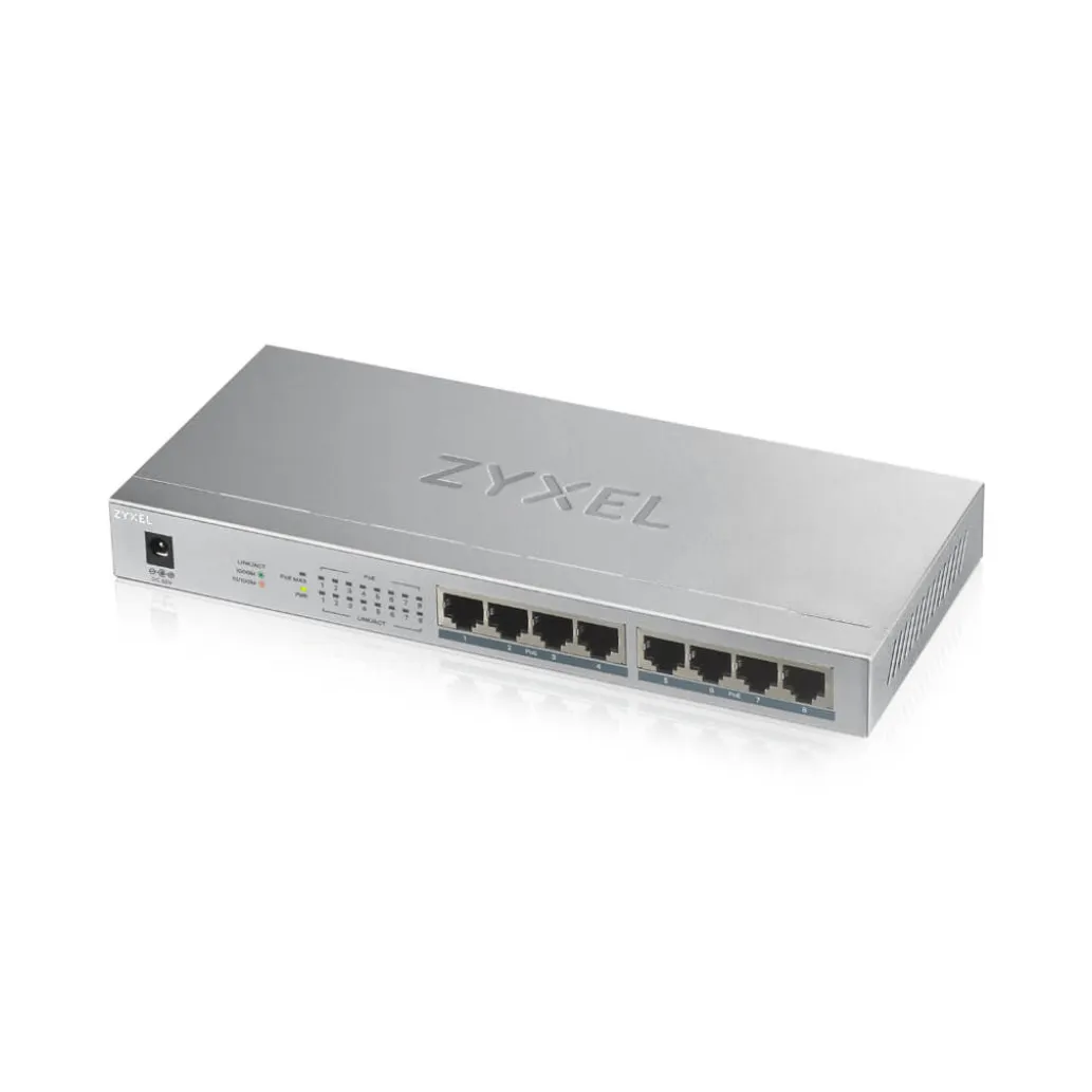 STIKALO 8-PORT ZyXEL 100/1000 PoE+ (GS1008HP-EU0101F) STIKALO 8-PORT ZyXEL 100/1000 PoE+ (GS1008HP-EU0101F)