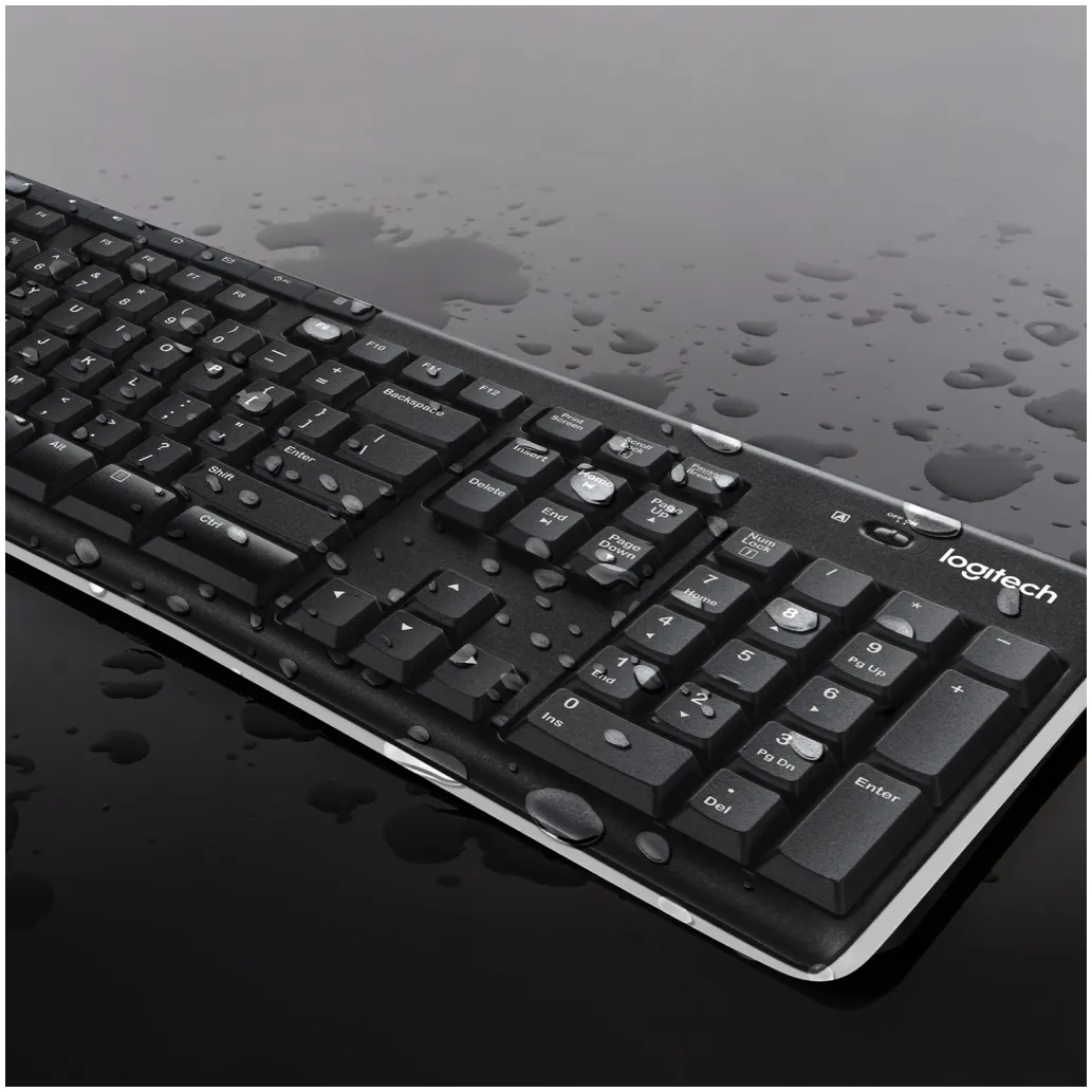Tipkovnica in miš Logitech brezžična desktop MK270 UK veliki Enter (920-004509) Tipkovnica in miš Logitech brezžična desktop MK270 UK veliki Enter (920-004509)