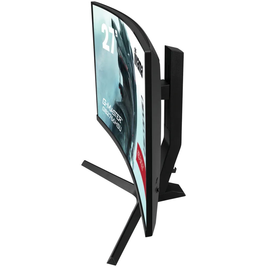 Monitor Iiyama 68,6 cm (27,0") GB2766HSU-B1D 1920x1080 Curved Gaming 165Hz VA 1ms 2xHDMI DisplayPort 2xUSB2.0 Zvočniki FreeSync Premium Monitor Iiyama 68,6 cm (27,0") GB2766HSU-B1D 1920x1080 Curved Gaming 165Hz VA 1ms 2xHDMI DisplayPort 2xUSB2.0 Zvočniki FreeSync Premium