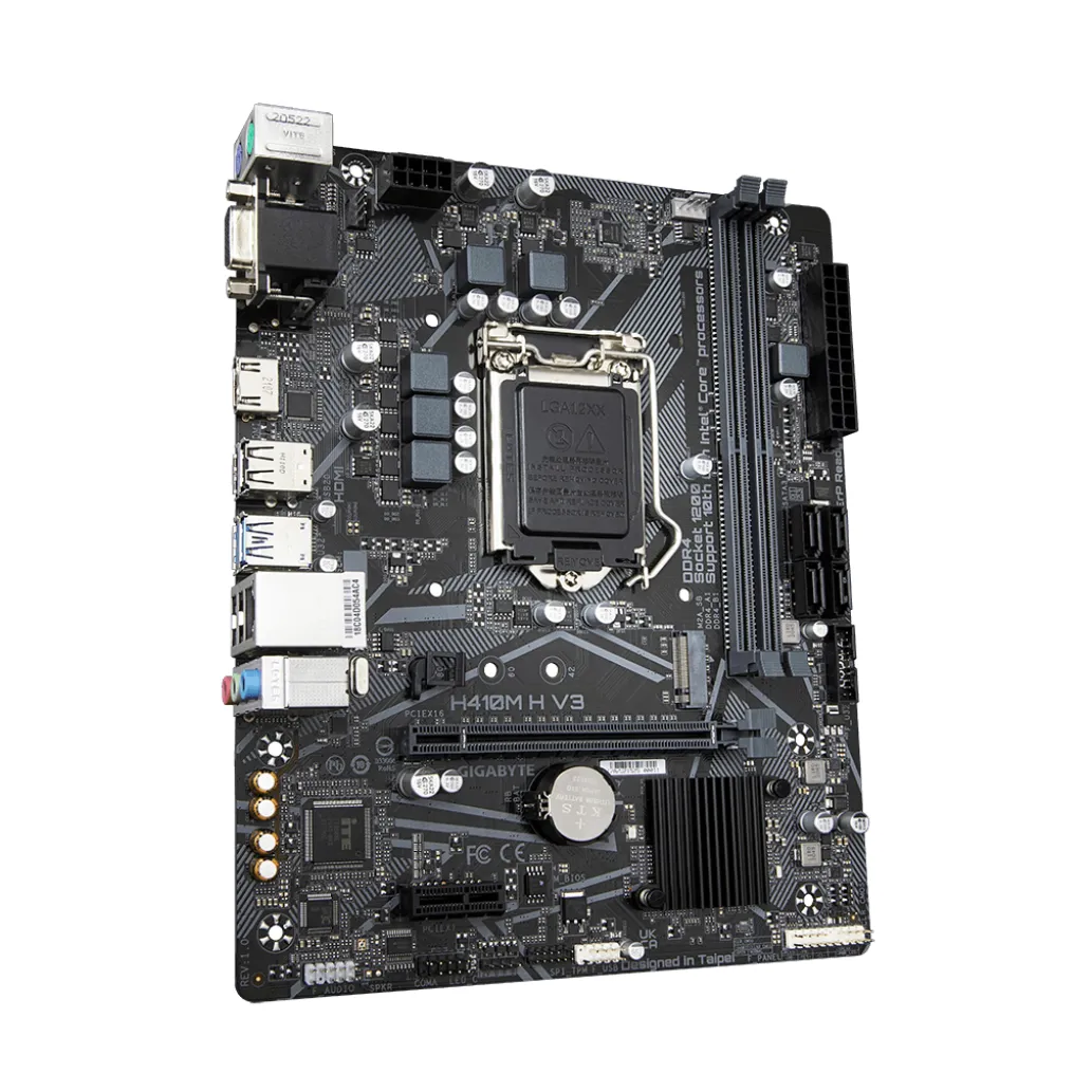 MB 1200 GigaByte H410M H V3 microATX VGA HDMI M.2 MB 1200 GigaByte H410M H V3 microATX VGA HDMI M.2