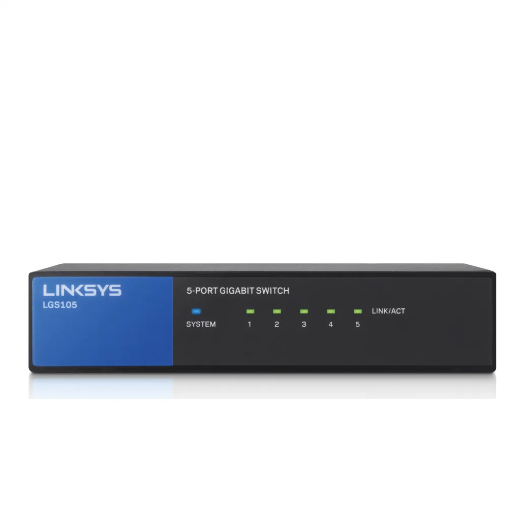STIKALO 5-PORT Linksys 100/1000 (LGS105-EU) STIKALO 5-PORT Linksys 100/1000 (LGS105-EU)
