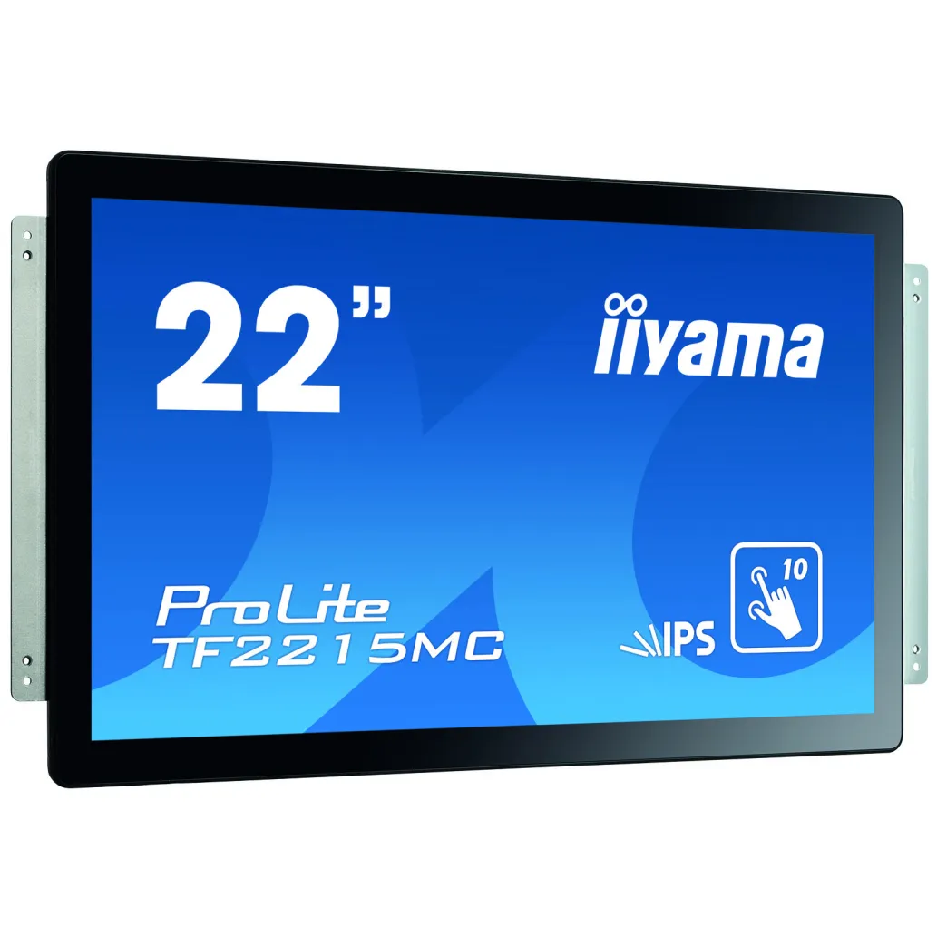 Monitor Touch 54,6 cm (21,5") Iiyama OpenFrame TF2215MC-B2 IPS 14ms VGA HDMI DisplayPort USB Monitor Touch 54,6 cm (21,5") Iiyama OpenFrame TF2215MC-B2 IPS 14ms VGA HDMI DisplayPort USB