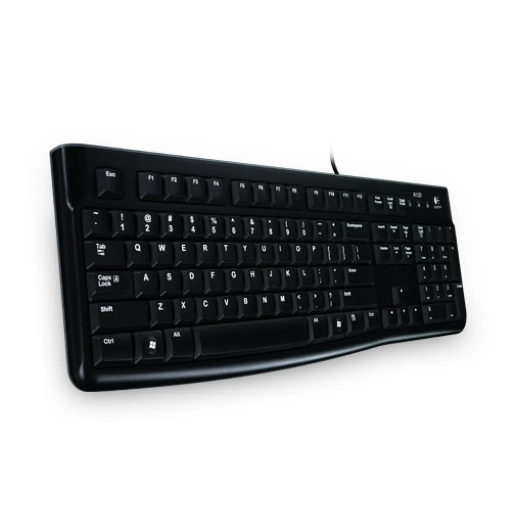 Tipkovnica Logitech K120 USB črna RUS Tipkovnica Logitech K120 USB črna RUS