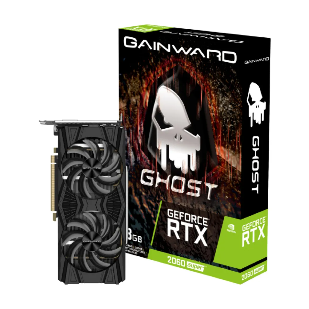 nVidia RTX2060 SUPER 8GB GDDR6 Gainward GHOST DVI-D 1x HDMI 1x DisplayPort nVidia RTX2060 SUPER 8GB GDDR6 Gainward GHOST DVI-D 1x HDMI 1x DisplayPort