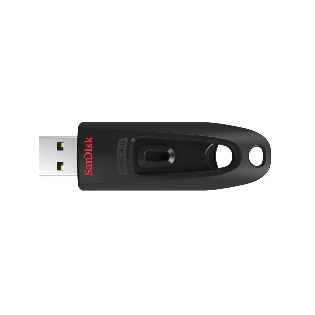 Spominski ključek 256GB USB 3.0 SanDisk Ultra 100/40MB/s - črn (SDCZ48-256G-U46) Spominski ključek 256GB USB 3.0 SanDisk Ultra 100/40MB/s - črn (SDCZ48-256G-U46)