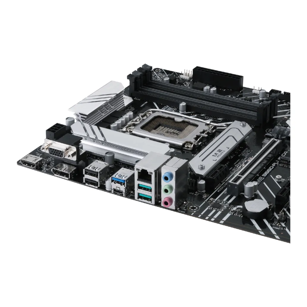 Osnovna plošča 1700 Asus PRIME B660-PLUS D4 ATX 1xVGA 1xHDMI 2.1 1xDisplayPort 1.4 Osnovna plošča 1700 Asus PRIME B660-PLUS D4 ATX 1xVGA 1xHDMI 2.1 1xDisplayPort 1.4