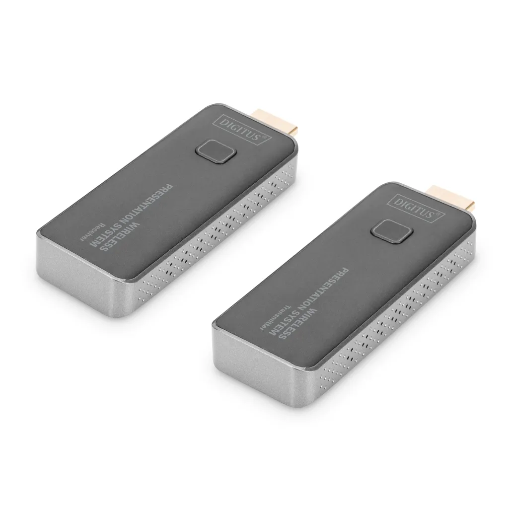 Brezžični ojačevalec signala HDMI SET Click & Present MINI Digitus (DS-55319) Brezžični ojačevalec signala HDMI SET Click & Present MINI Digitus (DS-55319)