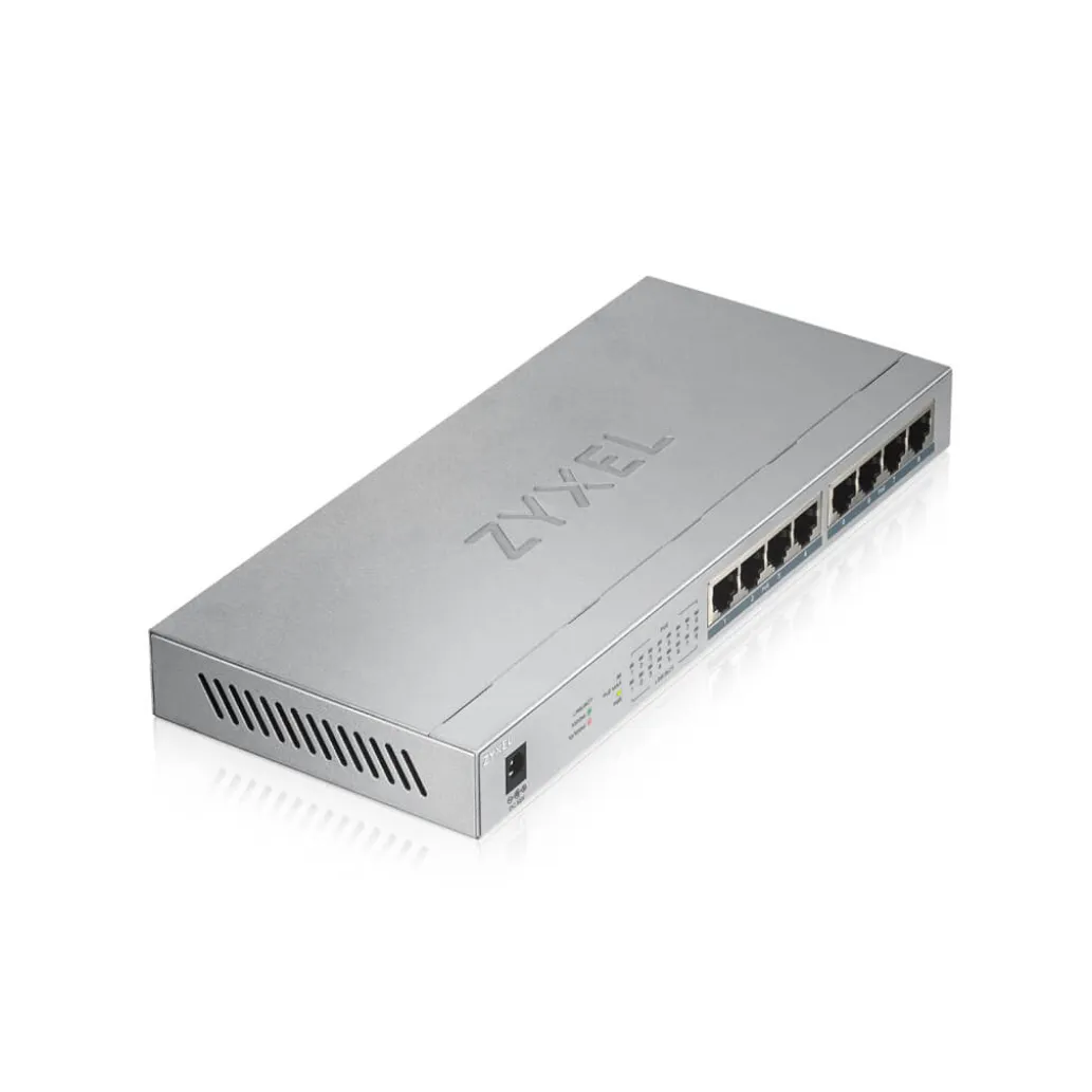 STIKALO 8-PORT ZyXEL 100/1000 PoE+ (GS1008HP-EU0101F) STIKALO 8-PORT ZyXEL 100/1000 PoE+ (GS1008HP-EU0101F)