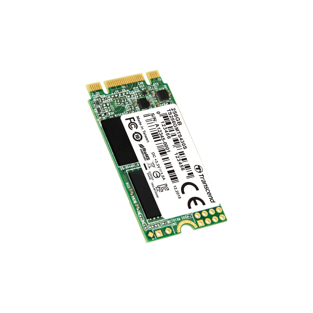 Disk SSD M.2 SATA3 256GB Transcend 430S 3D TLC 2242 550/480MB/s (TS256GMTS430S) Disk SSD M.2 SATA3 256GB Transcend 430S 3D TLC 2242 550/480MB/s (TS256GMTS430S)