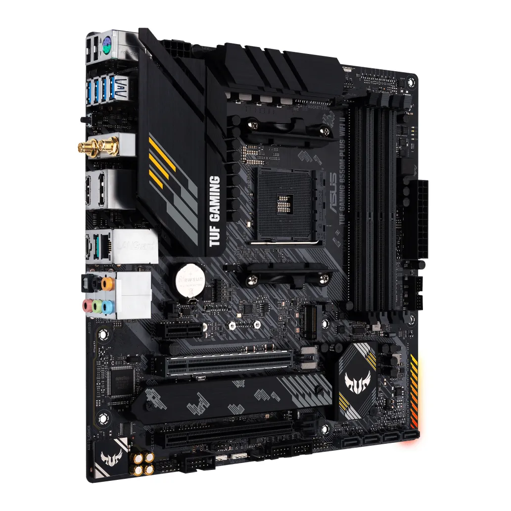 Osnovna plošča AM4 Asus TUF GAMING B550M-PLUS WIFI II microATX 1xHDMI 2.1 1xDisplayPort 1.4 Osnovna plošča AM4 Asus TUF GAMING B550M-PLUS WIFI II microATX 1xHDMI 2.1 1xDisplayPort 1.4