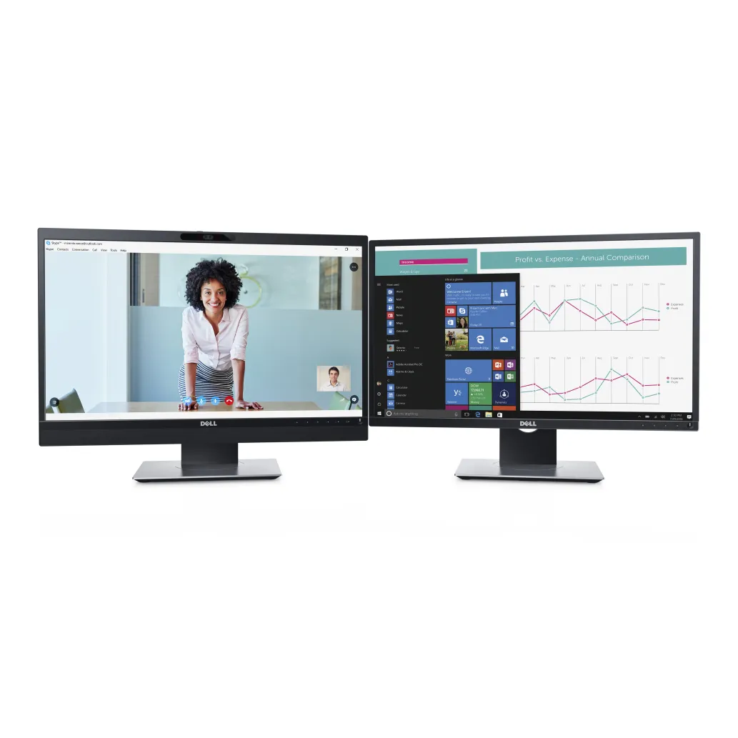Monitor Dell 60,5 cm (23,8") P2418HZM 1920x1080 IPS 6ms VGA HDMI DisplayPort 4xUSB3.0 Pivot Kamera Zvočniki Monitor Dell 60,5 cm (23,8") P2418HZM 1920x1080 IPS 6ms VGA HDMI DisplayPort 4xUSB3.0 Pivot Kamera Zvočniki