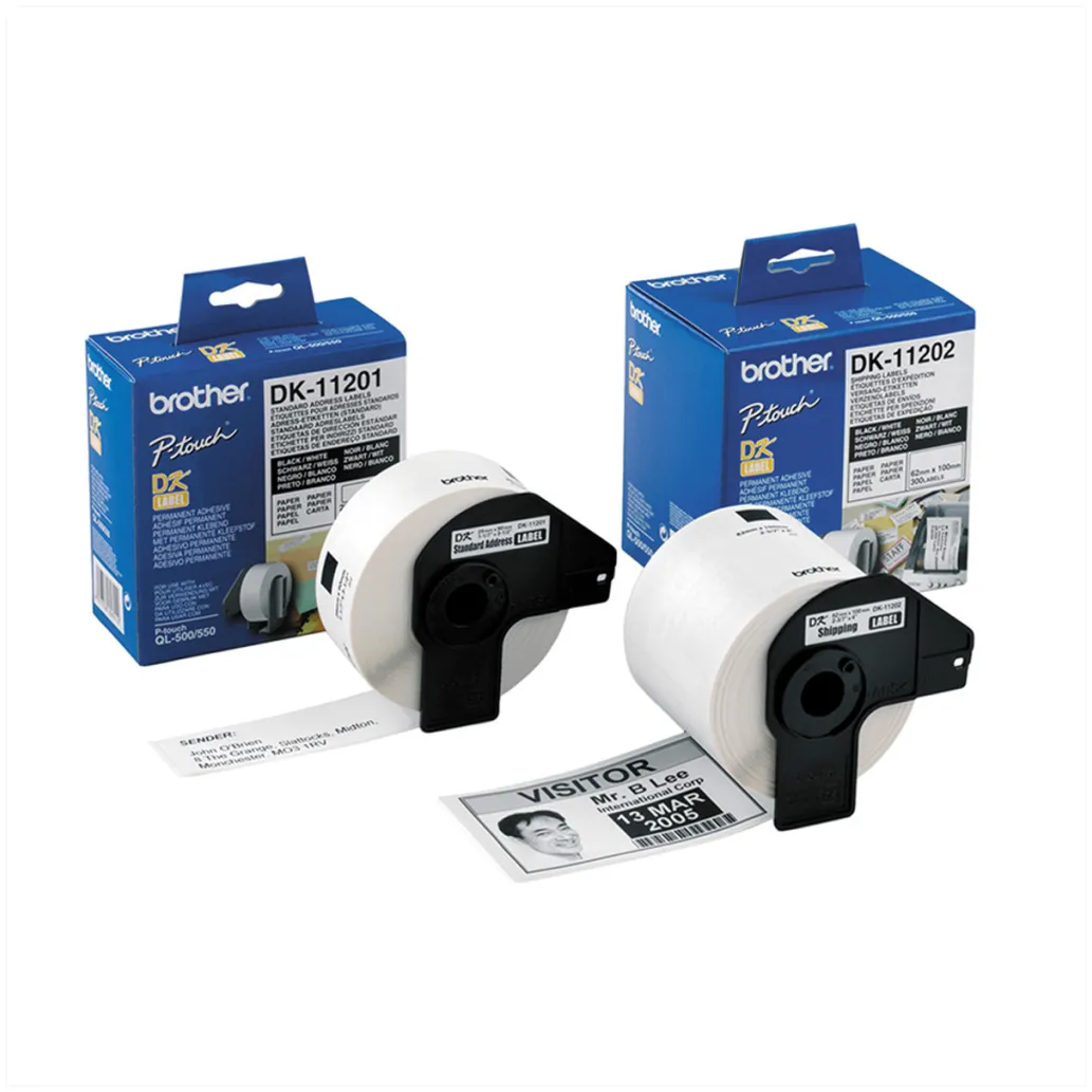 Nalepke za tiskalnik Brother DK11209 Small Address Label 29mm x 62mm x 800 Nalepke za tiskalnik Brother DK11209 Small Address Label 29mm x 62mm x 800