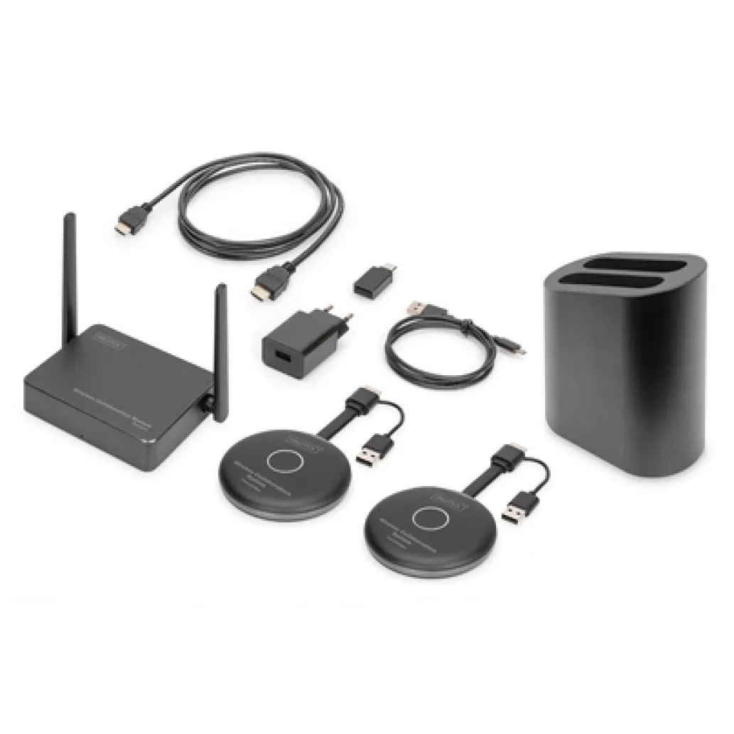 Brezžični sistem HDMI SET Click & Present PRO (DS-55317) Brezžični sistem HDMI SET Click & Present PRO (DS-55317)