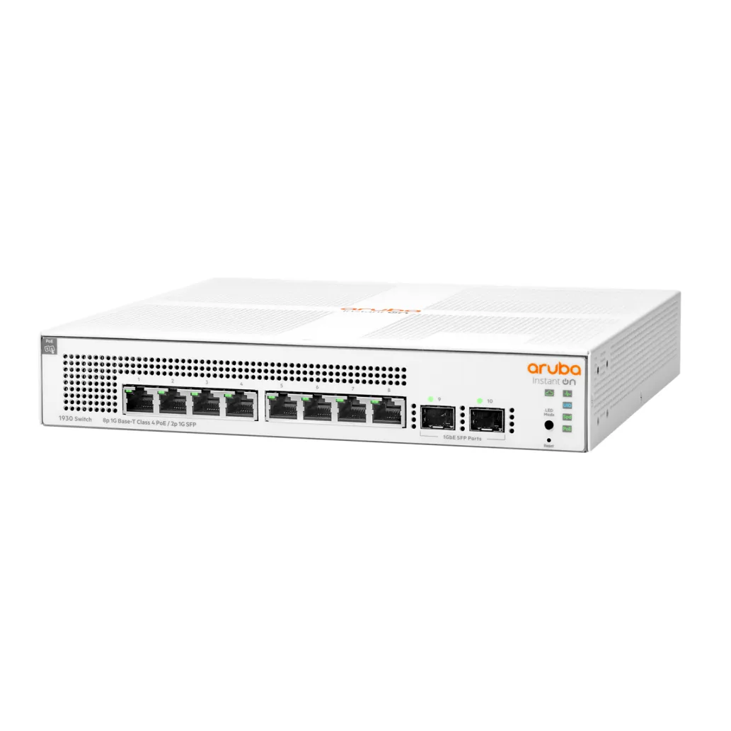 STIKALO 8-PORT HP Aruba Instant On 1930 100/1000 PoE (JL681A) STIKALO 8-PORT HP Aruba Instant On 1930 100/1000 PoE (JL681A)
