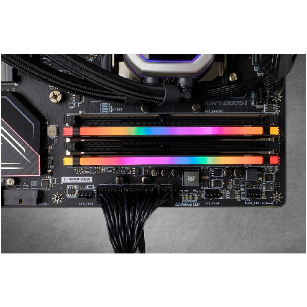 DDR4 16GB 3000MHz CL15 KIT (2x 8GB) Corsair RGB Vengeance PRO K2 XMP2.0 1,35V Gaming črna (CMW16GX4M2C3000C15) DDR4 16GB 3000MHz CL15 KIT (2x 8GB) Corsair RGB Vengeance PRO K2 XMP2.0 1,35V Gaming črna (CMW16GX4M2C3000C15)